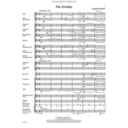 Airships Concert Band 2 Score Only