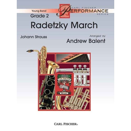 Radetzky March Concert Band Arr Balent (Music Score/Parts)