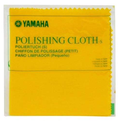 Yamaha Small Polishing Cloth for Brass, Wood, Lacquered Surfaces, Made in Japan, 20cm x 20cm
