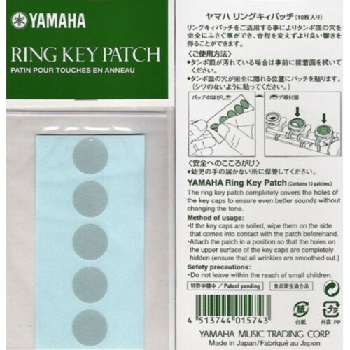 Yamaha Flute Key Ring Patches 