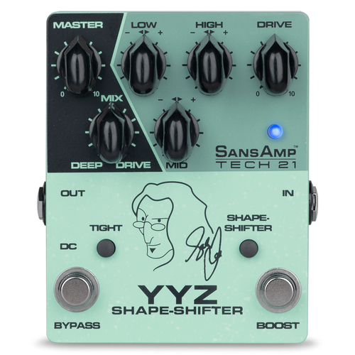 Tech 21 Geddy Lee YYZ Shape Shifter Signature SansAmp Pedal