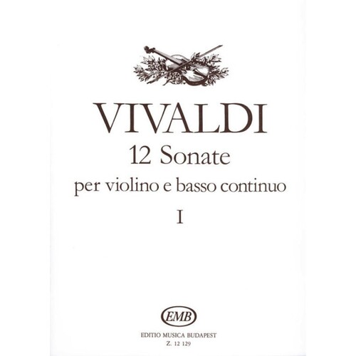 Sonatas 12 Book 1 Violin Piano Ed Nagy Pallagi 