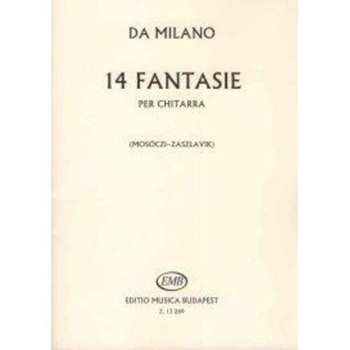 14 Fantasie Ed Mosoczi Guitar 