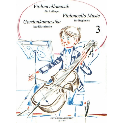 Violoncello Music For Beginners Book 3 Vlc Piano 