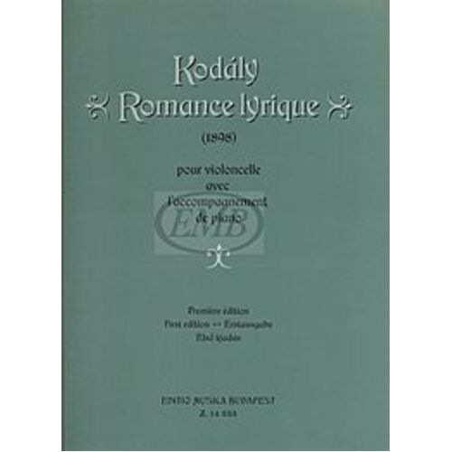 Romance Lyrique Cello / Piano 
