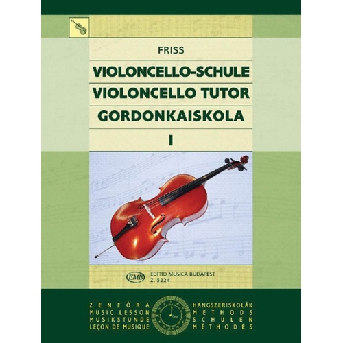 Cello Tutor Book 1 Vlc 