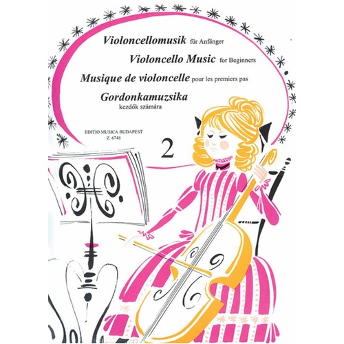 Violoncello Music For Beginners Book 2 Vc/Piano 