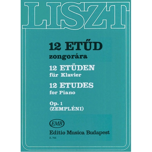 Etudes 12 Op 1 Youth Studies 