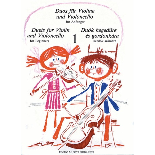 Duets For Beginners Book 1 Violin And Cello (Softcover Book)