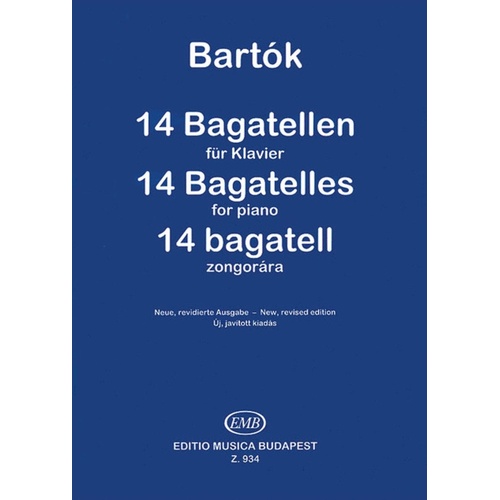 Bagatelles 14 Op 6 