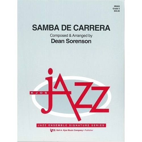 Samba De Carrera for Jazz Ensemble