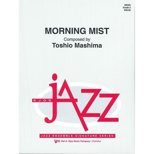 Morning Mist Jazz Ensemble Sheet Music by Neil A. Kjos Music Company