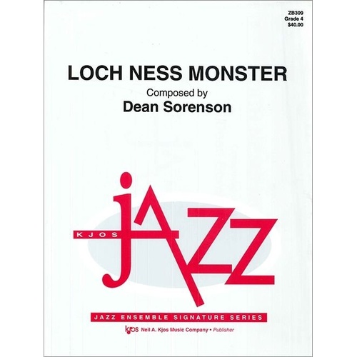 Loch Ness Monster Jazz Ensemble Sheet Music by Neil A. Kjos Music Company