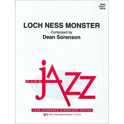 Loch Ness Monster Jazz Ensemble Sheet Music by Neil A. Kjos Music Company