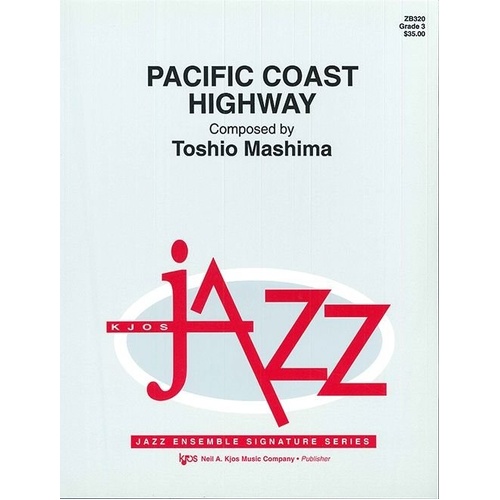 Pacific Coast Highway - Jazz Ensemble Sheet Music by Neil A. Kjos Music Company