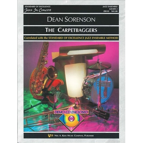 Carpetbaggers Jazz Ensemble for Band by Neil A. Kjos Music Company