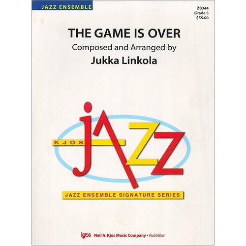 Game Is Over, The - Jazz Ensemble Sheet Music