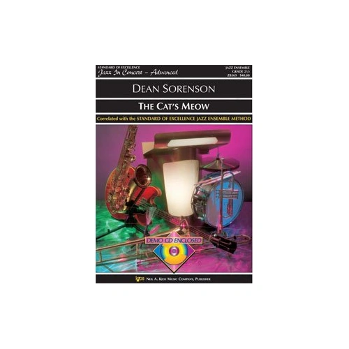 The Cat's Meow for Jazz Ensemble by Neil A. Kjos Music Company