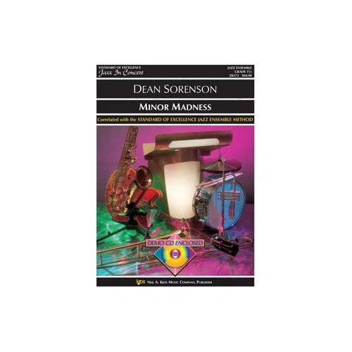Minor Madness - Grade 1.5 Jazz Ensemble Swing Chart