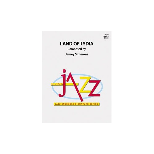 Land of Lydia - Jazz Ensemble Score by Jamey Simmons