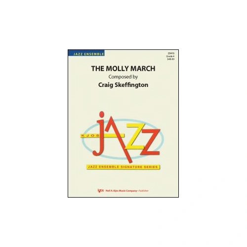 The Molly March Jazz Ensemble Chart by Neil A. Kjos Music Company, 49 Pages