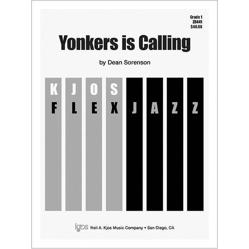 Yonkers is Calling - Jazz Ensemble Score by Dean Sorenson, 20 Pages