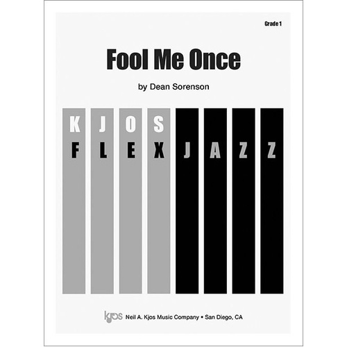 Fool Me Once - Jazz Ensemble Score