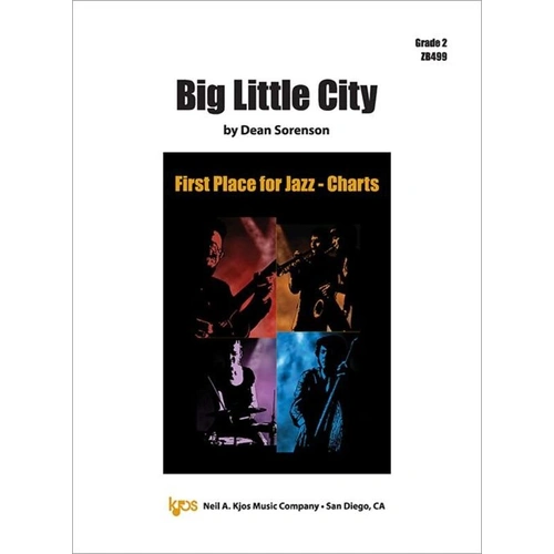 Big Little City for Jazz Ensemble JE2 SC/PTS by Dean Sorenson