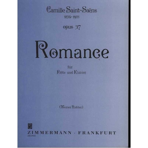 Saint-Saens - Romance Op. 37 for Flute (or Violin) and Piano