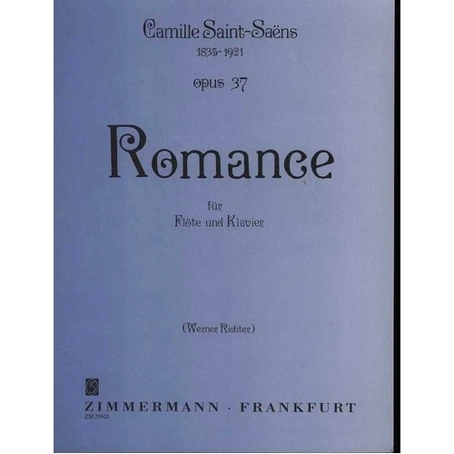 Saint-Saens - Romance Op. 37 for Flute or Violin and Piano