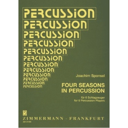 Four Seasons In Percussion For Six Players 
