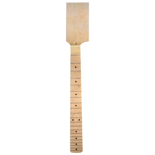 Dr Parts Electric Guitar Neck with Blank Headstock and Maple Fingerboard